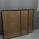 upsimples 16x24 Picture Frame Black 3 Pack, Scratch-Proof Poster Frames 16 x 24 for Photo Gallery - Slide-In Strips, Horizontal or Vertical Wall Mounting