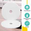 Teenyyou 2 Pcs 20" White Floor Buffer Pads for Machine