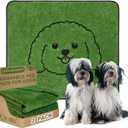 Qeils Reusable Puppy Pads, Washable Pee Pads for Dogs 2 Pack Durable Absorbent Leakproof Dog Training Pads for Home or Travel, NonSlip Wee Wee Pads Potty Pads 36"x41"