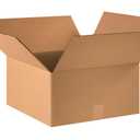 BOX USA Shipping Boxes Medium 16"L x 16"W x 8"H 25-Pack - Corrugated Cardboard Box for Moving, Mailing, Packing, Packaging and Storage