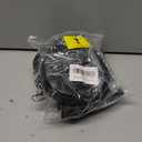 3 x Dual Pouch Wristlet Keychain Wallet Double keychain wallets Mini Pouch Coin Purse Women Coin Detachable Wrist Zip Bag (Black)