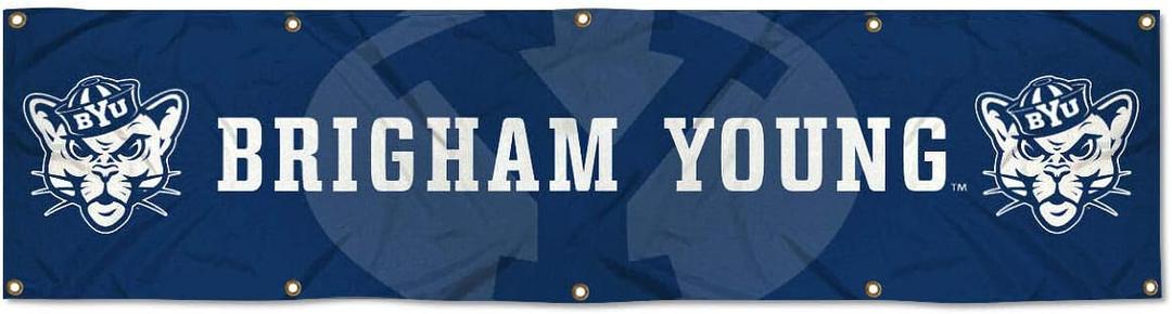 Brigham Young Cougars Large 2x8 Foot Banner