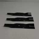 Upgrade 04771200 (3 Pack) 18" Lawn Mower Blades Compatible with Gravely 52" Deck Lawn Mower Blades ZT X, ZT XL, fit for ARIENS IKON X, IKON XL, Replace for 00450300 03253800 Mower Blades