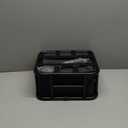 Upgraded Rear Bike Basket with Cargo Net and Black Thickened Liner,Universal Bike and Electric Bike Rear Basket