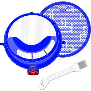 DC25 Filter for Dyson Ball DC25 Vacuum, HEPA Filter Replacement for Dyson DC-25 Upright Vacuum Cleaner, Part 916188-06, 919171-02, Washable & Reusable