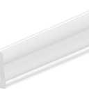 uxcell U Channel Edge Trim, 11.5ft Length Rubber Guard Seal Strip Edge Protector Fit for 3-4mm Edge, (5/16" W x 9/32" H) Clear