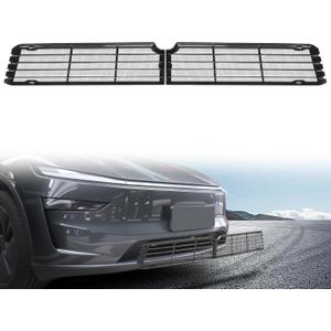 TOPABYTE Grille Mesh Inserts for Tesla Model Y 2025 2026 Juniper Front Air Inlet Vent Grille Cover Grid ABS Detachable Replacement for New Model Y Juniper (Launch Series) Accessories