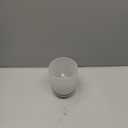 Battery Operated Lamp with Timer, Small Battery Powered lamp for Bedside, Cordless Table Lamps with LED Warm Bulb, Wireless Lamp for Entryway/Dorm/Office/Patio/Living Room Decor-Frosted White