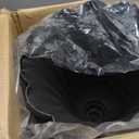 Diyfire 24" Tall Urn Planters for Outdoor Plants, Urns and Pedestal, Black