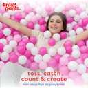 Antsy Pants 100 Ball Pit Balls for Toddlers 1-3, Sensory Toys for Kids, 100 Ball Pack
