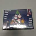 2 x OHOME Stocking Stuffers - Christmas Card Game Snowman Sock Cane Bell Hat for Family Kids Adults Teens Games - Wildly Entertaining & Easy to Learn - 2-8 Players