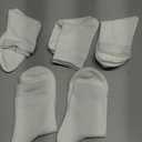 Women Thin Socks Rayon Bamboo Ankle Silky Quarter Anti Odor Casual Summer Socks Only 5 Pairs