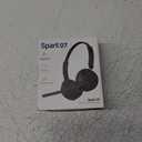 Wireless Headset with Mic for Work, Bluetooth 5.4 Headphones with AI Noise-Canceling Mic for Clear Calls, Wireless Headsets with Mic Mute & USB A/C Dongle for PC, Computer, Laptop, Black