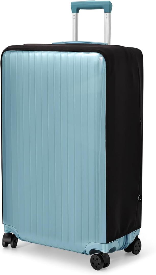 Travelkin Clear Luggage Cover Protectors For Suitcase Transparent TPU Suitcase Cover Protector Fit 18-32 Inch Luggage