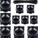 10 Pack Tree Root Growing Box, Rooting Ball Grafting Tools, Reusable High Pressure Tree Rooter Air Layering Propagation Kit Propagator Pot Rooting Device for Trees Flowers