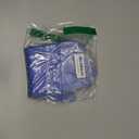 Dog Washing Gloves with Bristle Scrubbers, Reusable Silicone Gloves Ideal for Pet Bathing, Massaging & Grooming (Blue)