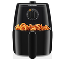 Chefman TurboFry 5-Quart Air Fryer, Integrated 60-Minute Timer for Healthy Cooking, Cook with 80% Less Oil, Adjustable Temperature Control, Nonstick Dishwasher-Safe Basket and Tray, Black