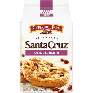 PEPPERIDGE FARM SOFT BAKED Oatmeal Raisin Cookies, 8.6 oz. Bag (EXP 02/08/26)