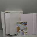 5 Pcs Wire Rack Covers 16x9x3 inch PVC Pantry Shelf Cover 0.31 inch Thick Removable Closet Wire Rack Shelf Covers,Decoration Kitchen Bathroom Office Shelving (Light Luxury White,16x9x3 inch)