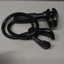 Lamicall Gooseneck Phone Holder for Bed - [Upgraded Stable Clip] for Desk, Headboard, Bed, Bedside, Table, Flexible Gooseneck Long Arm Stand, Overhead Cell Phone Clamp Mount, Gift for All 4-7 Device (black)