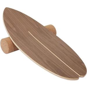 Balance Board Indoor Surfboard Surf Style Home Fitness with Wheel for Exercise, Athletic Training and Board Sports - Fun Workout Equipment For Balance, Stability and Improving Core Strength, 30.7 inches
