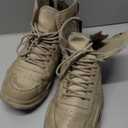 Mens Fashion Sneakers High Top Walking Shoes Sport Athletic Casual Shoe Vogue Stylish Men (9.5, Beige)
