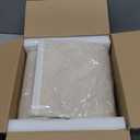 Seealle Farmhouse Table Lamps Set of 2 - Rustic Lamp for Bedroom Living Room, 22" Boho Bedside Lamps for Night Stands End Table Office Desk Lamp Nightstand Clearance with Linen Shades(Washed Blue)