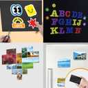 Magnetic Sheets 8.5" x 11" 30 Pack - Flexible Magnet Sheets with Adhesive Backing for DIY Crafts and Photo Magnets,Suitable for School Classroom Boards, Refrigerator and Shelf Labels