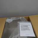 WILPREP Commercial Hand Sink, NSF Stainless Steel Sink Commercial Utility Sink with Gooseneck Faucet and Strainer, 17x15 Inch Wall Mount Kitchen Sink for Restaurant Bar RV Bathroom Laundry Room