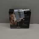 Makeup Mirror with Lights, 1x/20x 360 Rotation Vanity Mirror, Brightness Adjustable Lighted Makeup Mirror with Magnification, 5000 mAh Rechargeable Double Sided Mirror with 3 Colors, Gift for Women (Chrome)