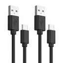 Meliya 2 Pack PS5 Controller Charging Cable, 3.3ft Replacement USB C Charging Cable for PlayStation 5 DualSense, Xbox Series S/Series X, Elite Series 2, Switch Controller