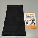 POWERLIX Knee Compression Sleeve - Best Knee Brace for Knee Pain for Men & Women – Knee Support for Running, Basketball, Volleyball, Weightlifting, Gym, Workout, Sports L (BLCK)