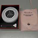 MelodySusie PocketSized Nail Dust Collector with Lightweight Design,HProA 6000RPM Ultra-Small Nail Vacuum Fan with 3 Suction Modes and 30 Disposable Filter Papers for Beginner & Daily Nail Care,White