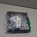 Buauty Women's Bikini Sets Two Piece High-Waisted Ruched Bathing Suit V Neck Twist Front Adjustable Straps Swim Suits (Medium, Black)