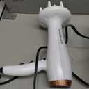 Conair Double Ceramic Hair Dryer with Diffuser | Blow Dryer with Ionic Conditioning | Includes Diffuser and Concentrator, White