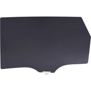 Rear Left Side Door Window Glass Compatible with 2013-2019 Hyundai Santa Fe Santa Fe XL Driver Side Dark Tempered