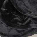 Waterproof Blanket for Bed - 82" x 82" King Size Water Proof and Stain Resistant Bed Protector for Couples, Flannel Moisture Absorbent, Machine Washable, Liquid-Resistant Throw Blanket, Black
