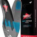 EASYFEET Orthotic Work Insoles Men Women - Plantar Fasciitis Arch Support Inserts for Standing All Day - Shoe Inserts for Work Boots - Foot Pain Relief (S (Men 7-8.5/Women 8-9.5), 2. Work Pro)