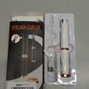 Heated Eyelash Curler - 2 in 1 Clip-Type Eyelash Curlers - Electric Eyelash Curler Rechargeable for 24H Long Lasting, 3 Heating Modes, 8S Fast Heating, Gifts for Women, White-FA