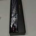 FARERY Long Barrel Curling Iron 1 1/4 inch, 1.25 Inch Curling Iron for Long Hair, Infused Argan Oil & Keratin, Lasting Styling, 11 Adjustable Temp, Include Clips & Silicone Pad (Black)