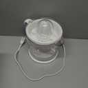 Dash Electric Dual Citrus Juicer - White: Lemon & Fruit Juicer, Multiple Cone Heads, Auto-Reversing, Dishwasher-Safe Parts