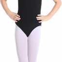 Phoeswan Ballet Leotards for Girls, Girls Dance Outfit with Skirt, Ballerina Ballet Dress for Toddler Girls/Junior (Black, 12-14 Years)