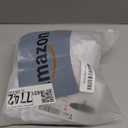 Obstal Fitted Round Table Cloth, Reversible Waterproof Stain Resistant Elastic Stretch Tablecloth, Wipe Clean Table Cover for Outdoor/Indoor Use, Fits Round Tables up to 48" - 56" Diameter, White