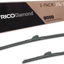 TRICO Diamond (25-2616) 26 Inch & 16 inch pack of 2 High Performance Automotive Replacement Windshield Wiper Blades For My Car Super Premium All Weather Beam Blade for Select Vehicle Models