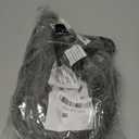 Cat Ears and Tail,Wolf Fox Ears Long Tail and Bell Lace Choker Set for Halloween,Animal Cosplay Party Costume (Grey)