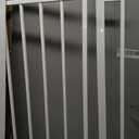 Ingenuity Decorative Extra Tall Baby Gate & Dog Gate, 28.5"-48" Wide, 36" Tall, Hardware or Pressure Mounted, Install on Top or Bottom of Stairs, Banister, or Doorway - White