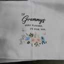 Grammy Gifts Kitchen Towels Decorative, If Grammys were Flowers I'd Pick You Dish Cloths Tea Towel Gifts for Grandma Grandmother, Grammy Bathroom Kitchen Dishcloths Hand Towel Decor 16x24