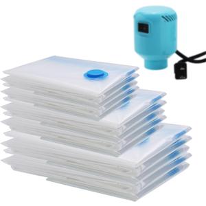 15 Pack Vacuum Storage Bags Only Compatible with Wanalit,Premium PET+PE Materia(5 Large/5 Medium/5 Small),Space Saver Bags for Clothes,Pillows,Saving More Closet Space