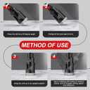 1-1/4 Inch Dry Diamond Core Drill Bits, 32mm Vacuum Brazed Diamond Hole Saw for Porcelain, Ceramic, Granite, Brick, Concrete - M14 Thread & M14 Hex Adapter