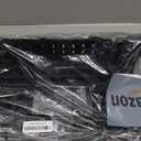 12 Pcs Under Couch Blocker for Bed Adjustable Furniture Plastic Under Bed Blocker with 30 Ties Black Couch Barriers for Dogs Pets Cats (Style 1)